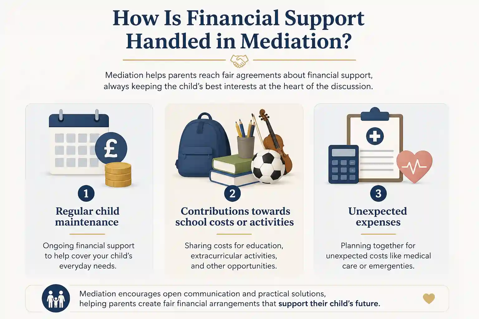 How Is Financial Support Handled in Mediation Worksop